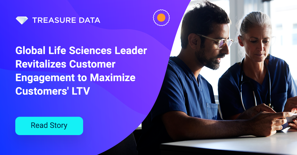 Life Sciences Org Lifts Customer Engagement Treasure Data