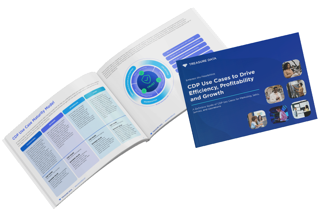 CDP Use Cases for Marketing, Sales, Customer Service and Operations