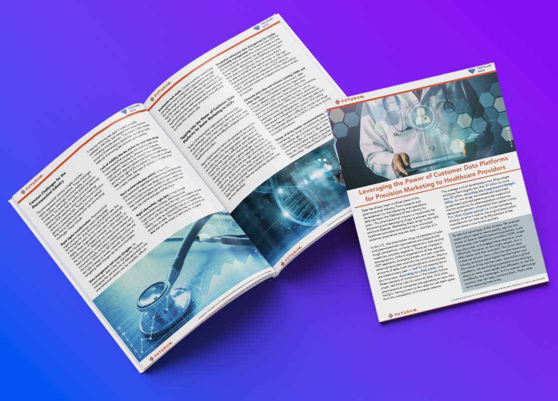Leveraging the Power of Customer Data Platforms for Precision Marketing to Healthcare Providers report mock