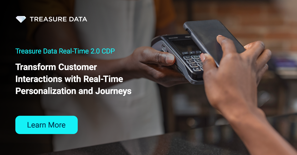 Enhance Data with the Real-Time CDP - Treasure Data
