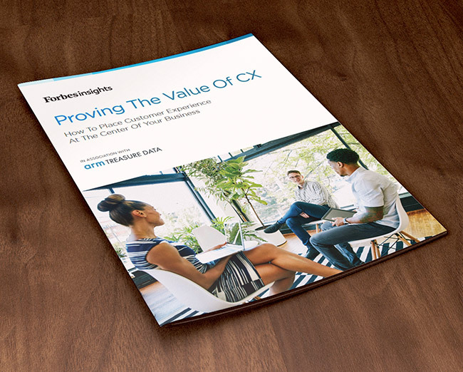 Forbes Insights Report: Proving the Value of CX